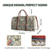 William Morris “Golden Lily” Tapestry Weekender Duffel Bag