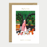 Dog Lovers Birthday Greeting Card