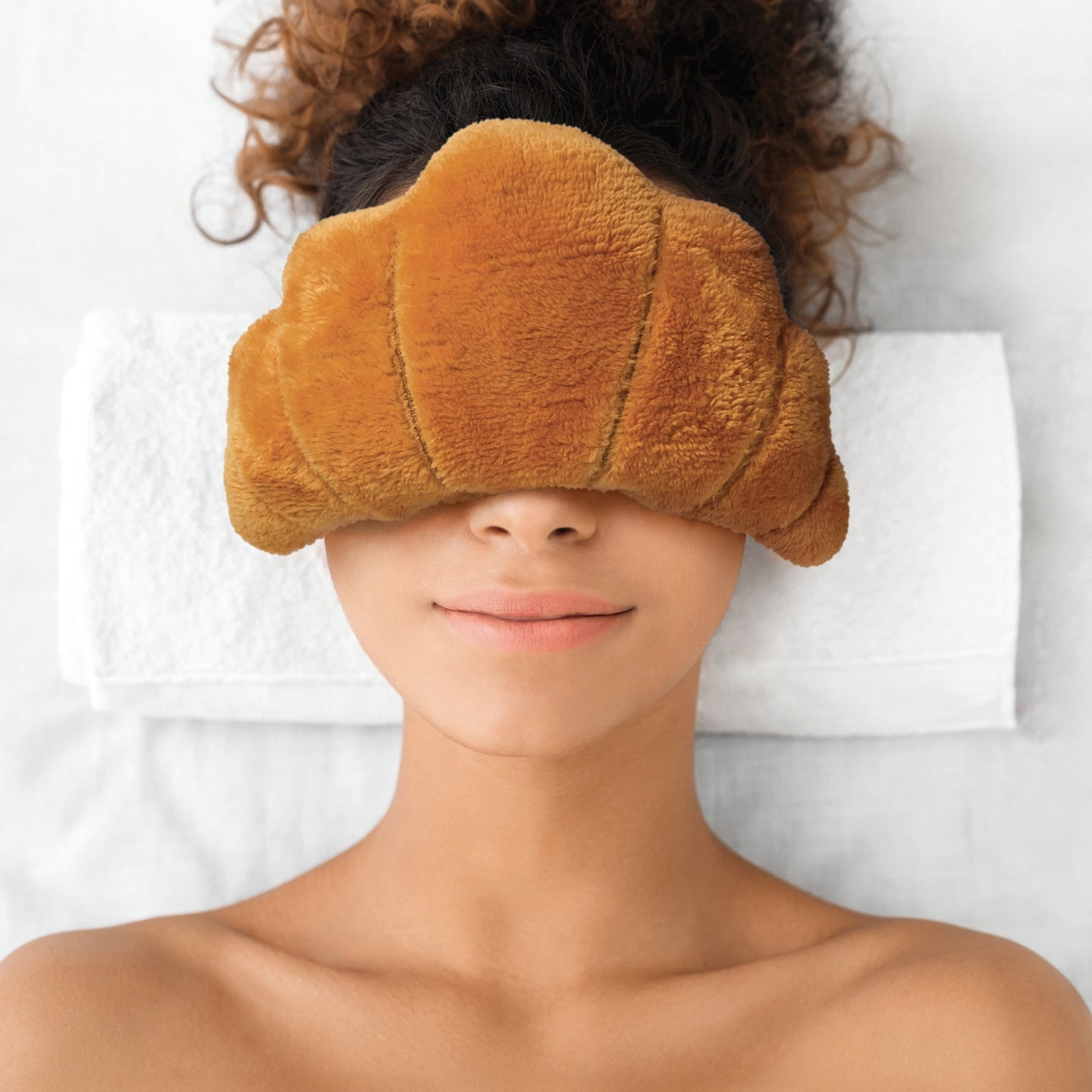 Cozy Carbs™ Croissant Eye Pillow