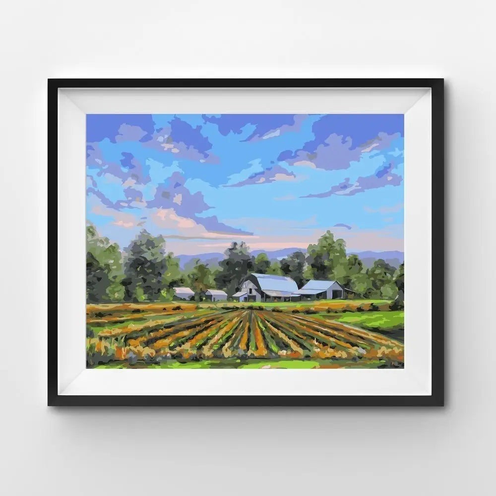 Paint By Numbers | Farm On Glenn Bridge