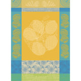 Garnier Thiebaut | Filet de Citrons Soleil Jacquard Kitchen Towel