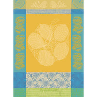 Garnier Thiebaut | Filet de Citrons Soleil Jacquard Kitchen Towel