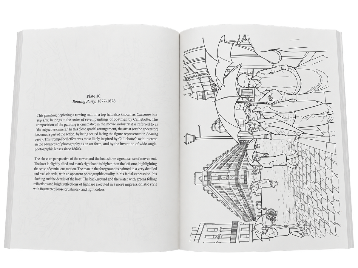 France Coloring Book: Charming 19th Century France