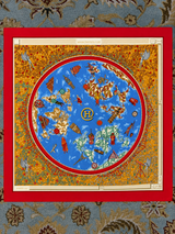 Authentic Hermès "www.hermes.com" Silk Carré | 2001 | Christine Henry