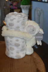 Sud Etoffe Plush Toy with Baby Blanket