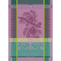 Garnier Thiebaut | Les Figues Purple Jacquard Kitchen Towel