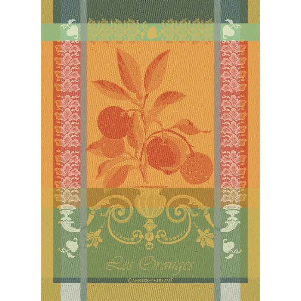 Garnier-Thiebaut | Les Oranges Tea Towel