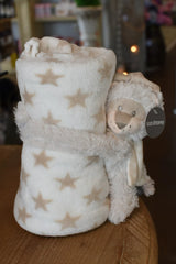 Sud Etoffe Plush Toy with Baby Blanket