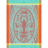 Garnier Thiebaut | Marée Basse Lagon Jacquard Kitchen Towel