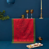 Garnier Thiebaut | Noël d’Enfance Houx Jacquard Kitchen Towel