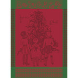Garnier Thiebaut | Noël d’Enfance Houx Jacquard Kitchen Towel