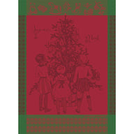 Garnier Thiebaut | Noël d’Enfance Houx Jacquard Kitchen Towel