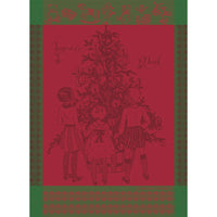 Garnier Thiebaut | Noël d’Enfance Houx Jacquard Kitchen Towel