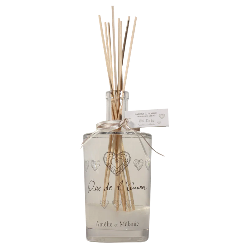 Amelie Reed Amélie et Mélanie — Que de L’amour Reed Diffuser – Belle Maison Store