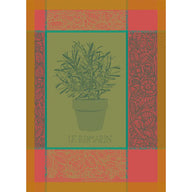 Garnier Thiebaut | Romarin Mousse Jacquard Kitchen Towel