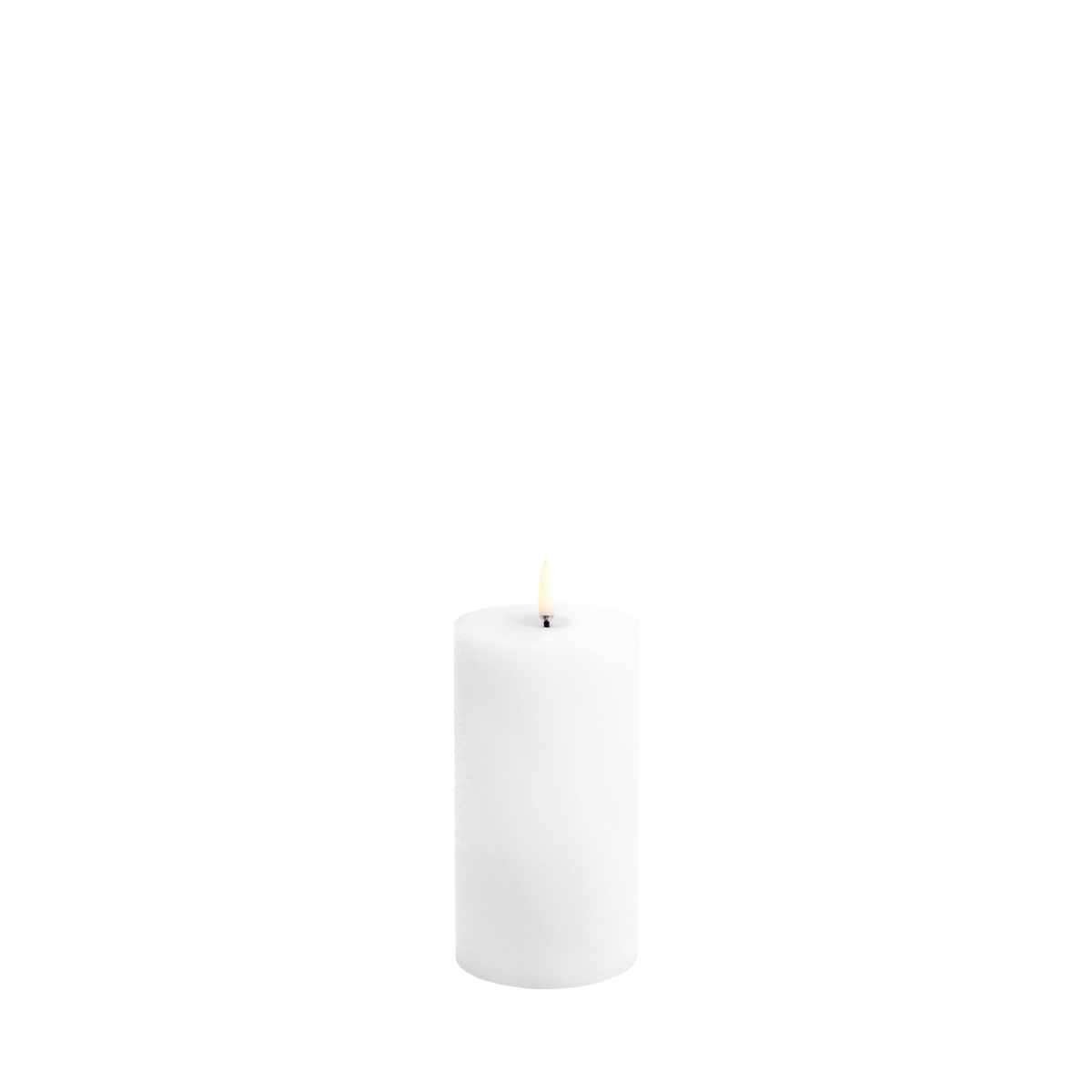 Uyuni Rustic Pillar Candle — W7.8 × H15 cm
