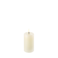 Uyuni Smooth Pillar Candle – Ivory