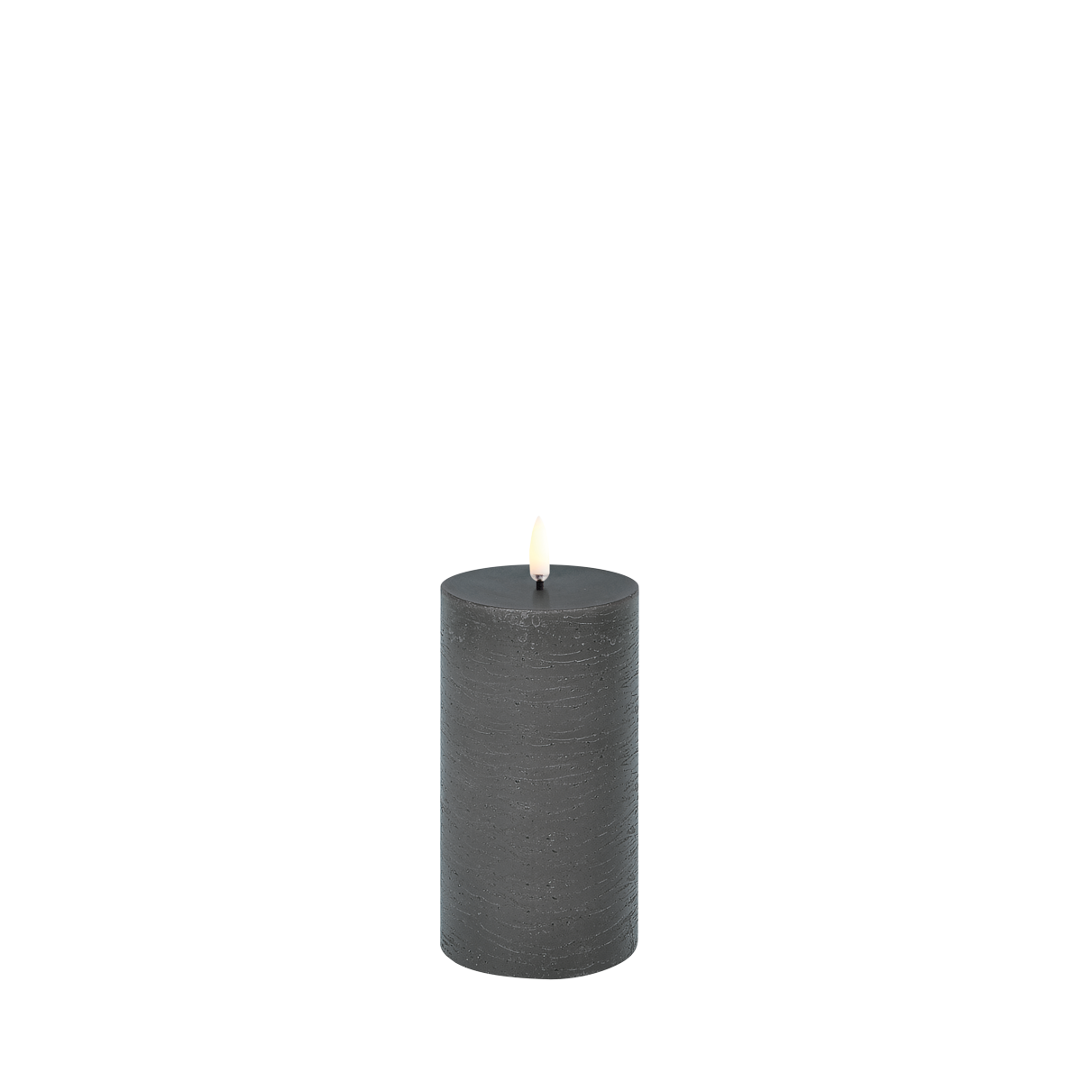 Uyuni Rustic Pillar Candle — W7.8 × H15 cm