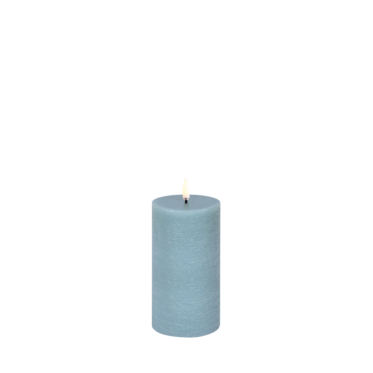 Uyuni Rustic Pillar Candle — W7.8 × H15 cm