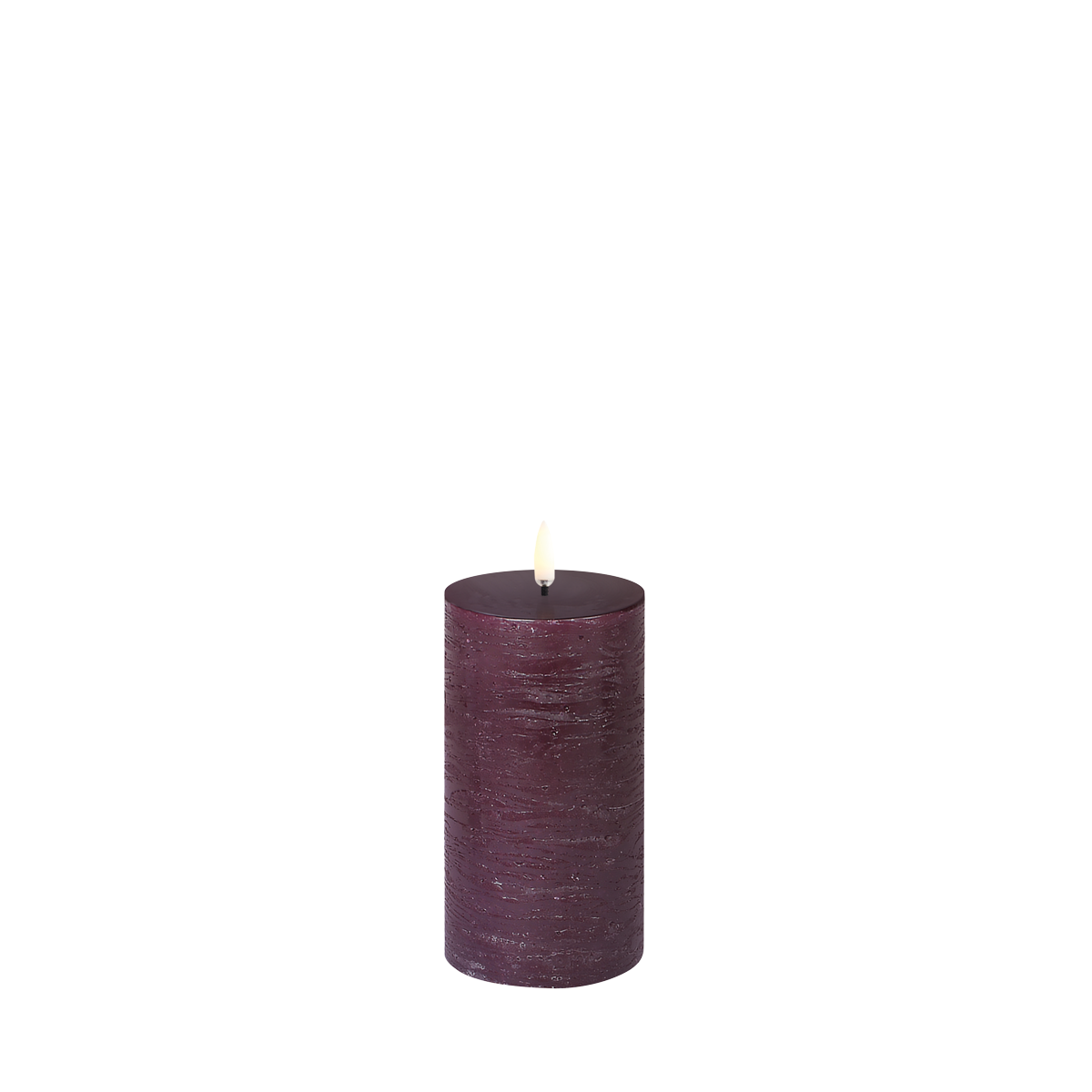 Uyuni Rustic Pillar Candle — W7.8 × H15 cm