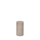 Uyuni Rustic Pillar Candle — W7.8 × H15 cm