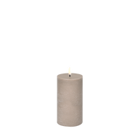 Uyuni Rustic Pillar Candle — W7.8 × H15 cm