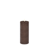Uyuni Rustic Pillar Candle — W7.8 × H20 cm