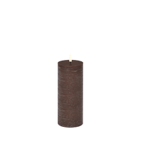 Uyuni Rustic Pillar Candle — W7.8 × H20 cm