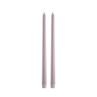 Uyuni Slim Taper Candles — Set of 2 (W2.3 × H32 cm)