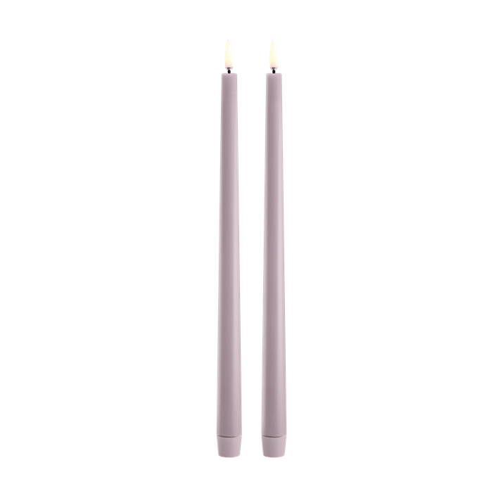 Uyuni Slim Taper Candles — Set of 2 (W2.3 × H32 cm)