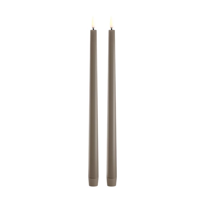 Uyuni Slim Taper Candles — Set of 2 (W2.3 × H32 cm)